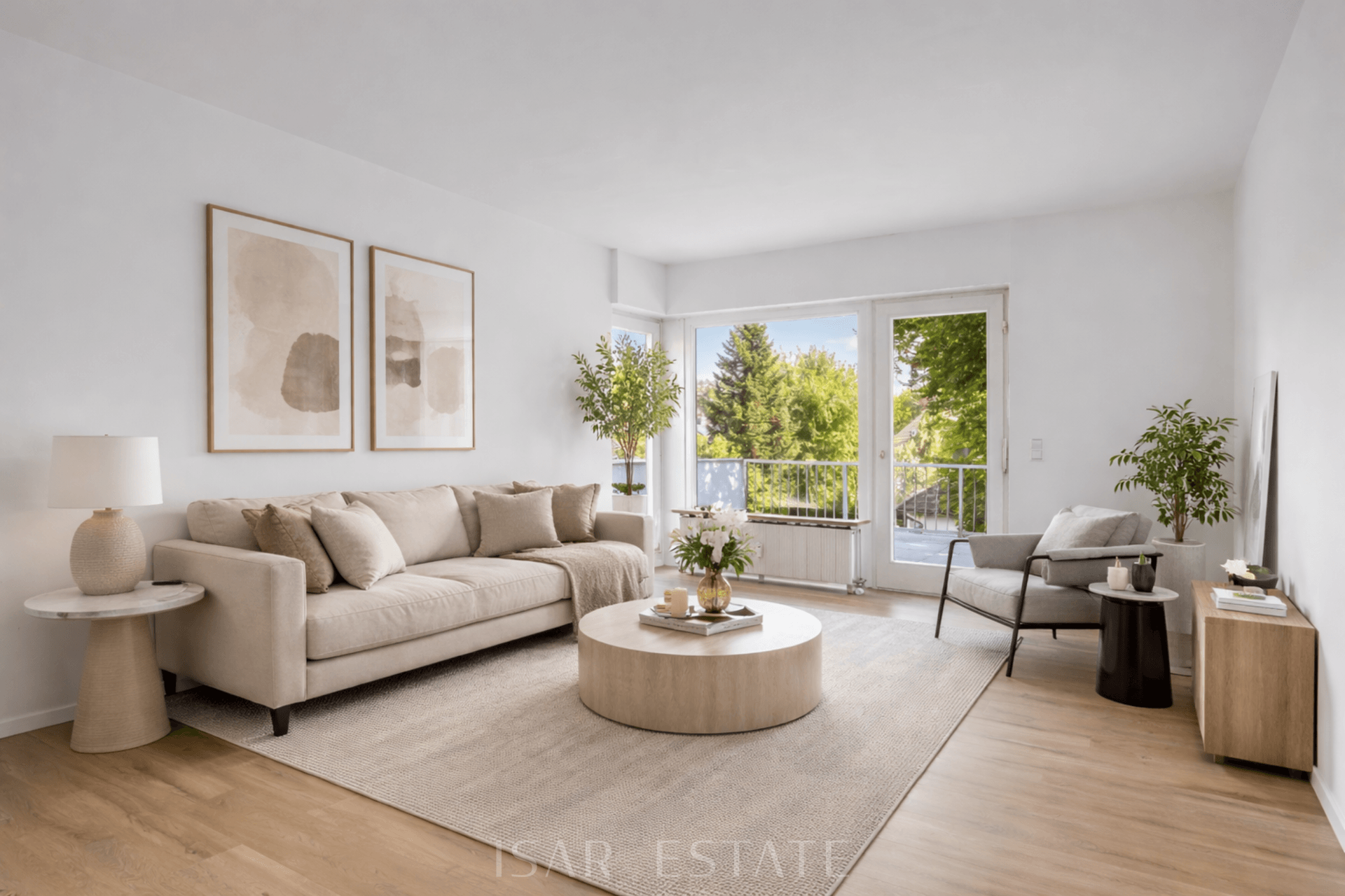 Digitale Wohnidee Wohn-/Esszimmer